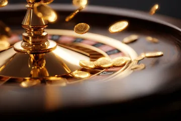 WAJA CASINO Mobile App — Your complete hub for casino and sports A man focused on his laptop with live stats in the background, highlighting the dedicated sports and gaming features of the WAJA CASINO mobile app.